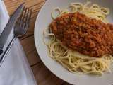 Bolognaise végétarienne aux lentilles corail