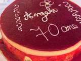 Entremet passion-framboise