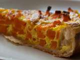 Quiche carottes-patate douce