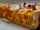 Quiche carottes-patate douce