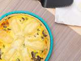 Quiche champignons et reblochon