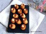 Cannelés au chèvre, figues et pignons de pin / Goat cheese, figs and pine nut cannelés