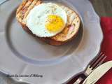 Croque-madame à l'anglaise