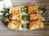 Feuilletées aux asperges vertes, pancetta et parmesan pour Pâques / Asparagus, pancetta and parmesan puff pastry for Easter