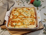 Lasagne à la courge butternut et saucisse de Toulouse