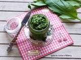 Pesto à l'ail des ours et aux amandes / Bear's garlic and almond pesto