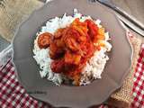 Rougail saucisse / Creole sausage Rougail