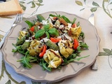 Salade gourmande aux tortellinis