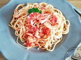 Spaghettis au homard