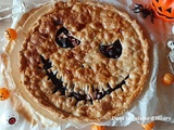 Tourte de Halloween pommes myrtilles