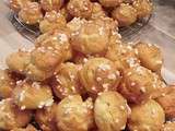 Chouquettes Vanille, Cognac et Eau de fleur d'oranger