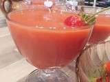 Jus de fraises et mangue