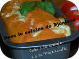 Cake a la tomate et a la mozzarella