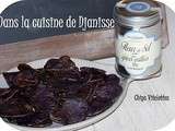 Chips de vitelottes