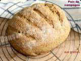 Pain de campagne aux graines – Vegan