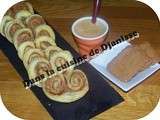 Palmiers a la creme de speculoos