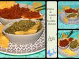 Pesto de basilic, pesto de tomates, au parmesan – Vegan