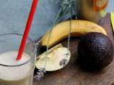 Smoothie pomme, banane & avocat – Vegan