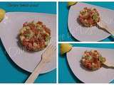 Tartare tomate-avocat