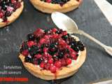 Tartelettes aux fruits rouges – Vegan