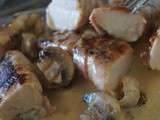 Aiguillettes de Poulet Roquefort Lard