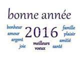 Bonne Année 2016