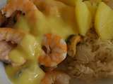 Choucroute au Saumon et sa Sauce Hollandaise (Thermomix)