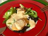 Coquilles Saint Jacques et sa Sauce au Champagne