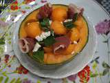 Melon Jambon de Pays et Feta