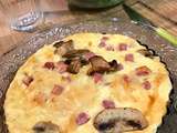 Quiche Jambon Champignons Gruyère