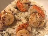 Risotto aux Coquilles Saint Jacques