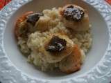 Risotto aux Truffes et Coquilles Saint Jacques