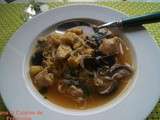 Soupe Asiatique au Poulet