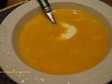 Soupe de Carottes au Lait de Coco et ses petites surprises