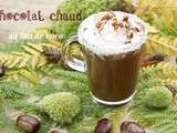 Chocolat chaud au lait de coco