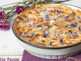 Clafoutis végétalien façon poire-amandine