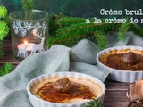 Crème brulée végétalienne à la crème de marron