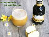 Jus de pomme au kombucha