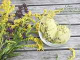 Nice cream à l'avocat et crème de coco, aux pépites de chocolat