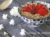 Porridge de sarrasin