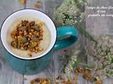 Soupe de chou-fleur et son granola au curry