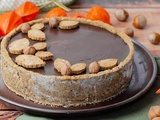 Tarte au chocolat et aux noisettes