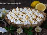 Tarte au citron meringuée végétalienne et sans gluten