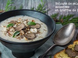 Velouté de céleri rave aux noisettes et truffes de Bourgogne