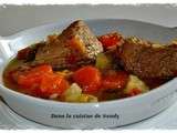 Boeuf comme un bourguignon (version sans alcool)