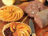 Tartelettes de boudin béarnais aux pommes