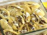 Conchiglioni farcis champignons/carotte