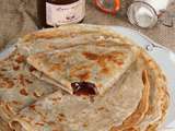 Crêpes au yaourt et graines de chia