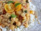 Dhal de lentilles Corail & pois chiches