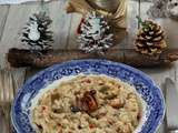 Risotto aux champignons et pois chiches